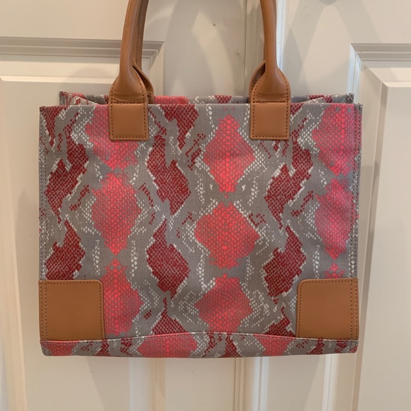 Leather and Canvas Satchel - Picture 2 of 8